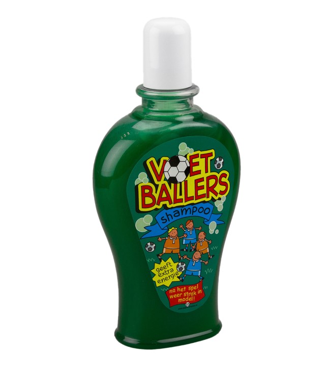 fun shampoo voetballer, kado voetballer, team kado, kado voetbalfans