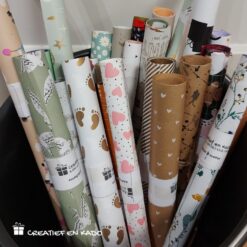 inpakpapier restanten, inpakpapier rest rollen