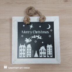 krijtbord merry christmas