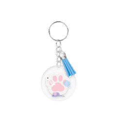 acryl sleutelhanger kat