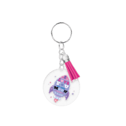 acryl sleutelhanger to the moon and back, sleutelhanger raket