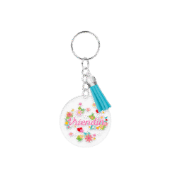 acryl sleutelhanger vriendin