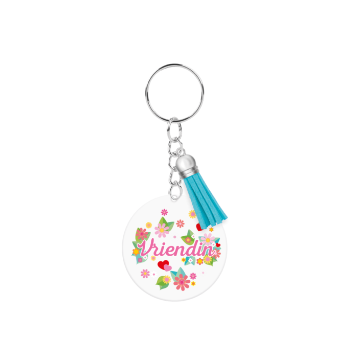 acryl sleutelhanger vriendin