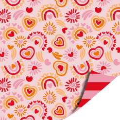 inpakpapier verliefd op jou, inpakken, inpakpapier hartjes, kadopapier Valentijn
