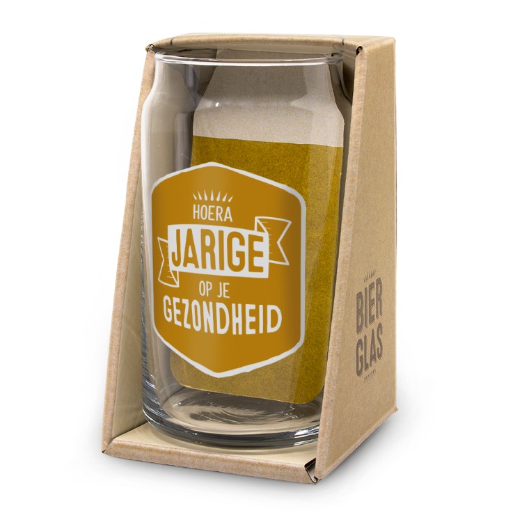 bierglas jarige, kado verjaardag, kado voor hem,