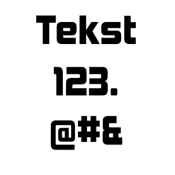 Voorbeeld lettertype Kimberley