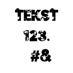 Voorbeeld lettertype Ocean