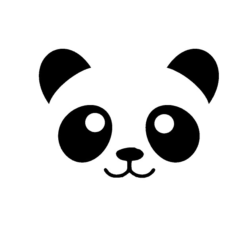 panda jongen afbeelding